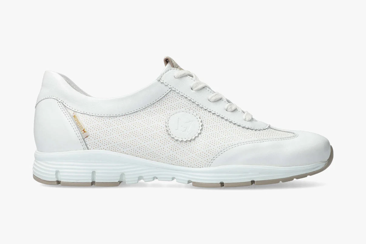 Mephisto Women's Yael Light White Fitted Traction