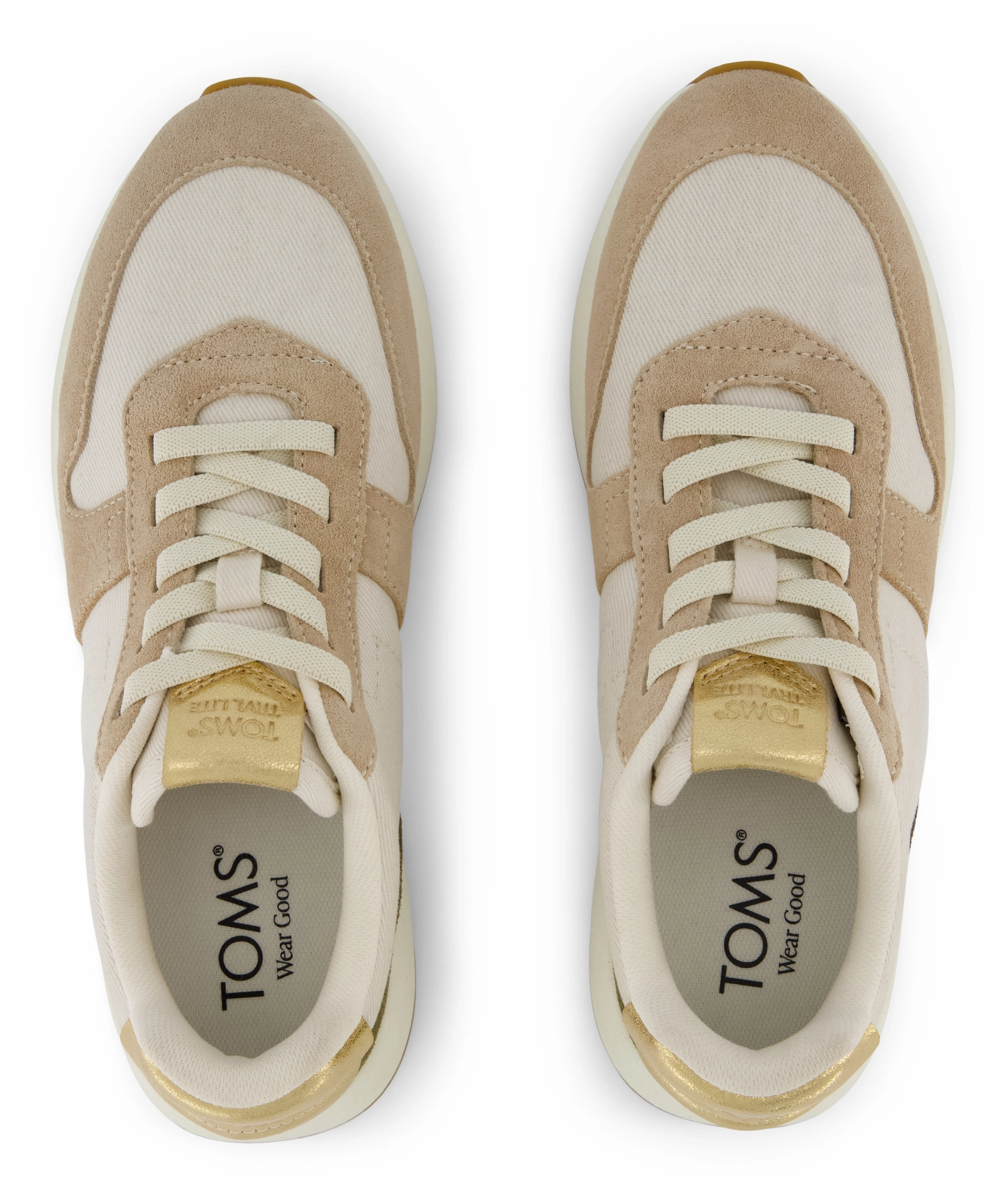 Upgraded wear HeelSupport TRVL Lite Retro Sneaker - Oatmeal Multi