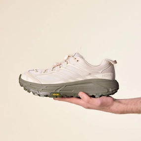 Hoka - Mafate Three2 - Oat Milk / Eucalyptus Mesh Urban Sleek