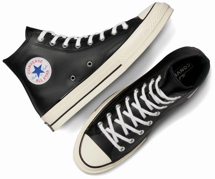 Party Mood Casual Converse Chuck Taylor All Star 1970s Hi Top Leather Black/White/Egret