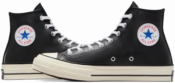 Ocean Walk Field Walk Converse Chuck Taylor All Star 1970s Hi Top Leather Black/White/Egret