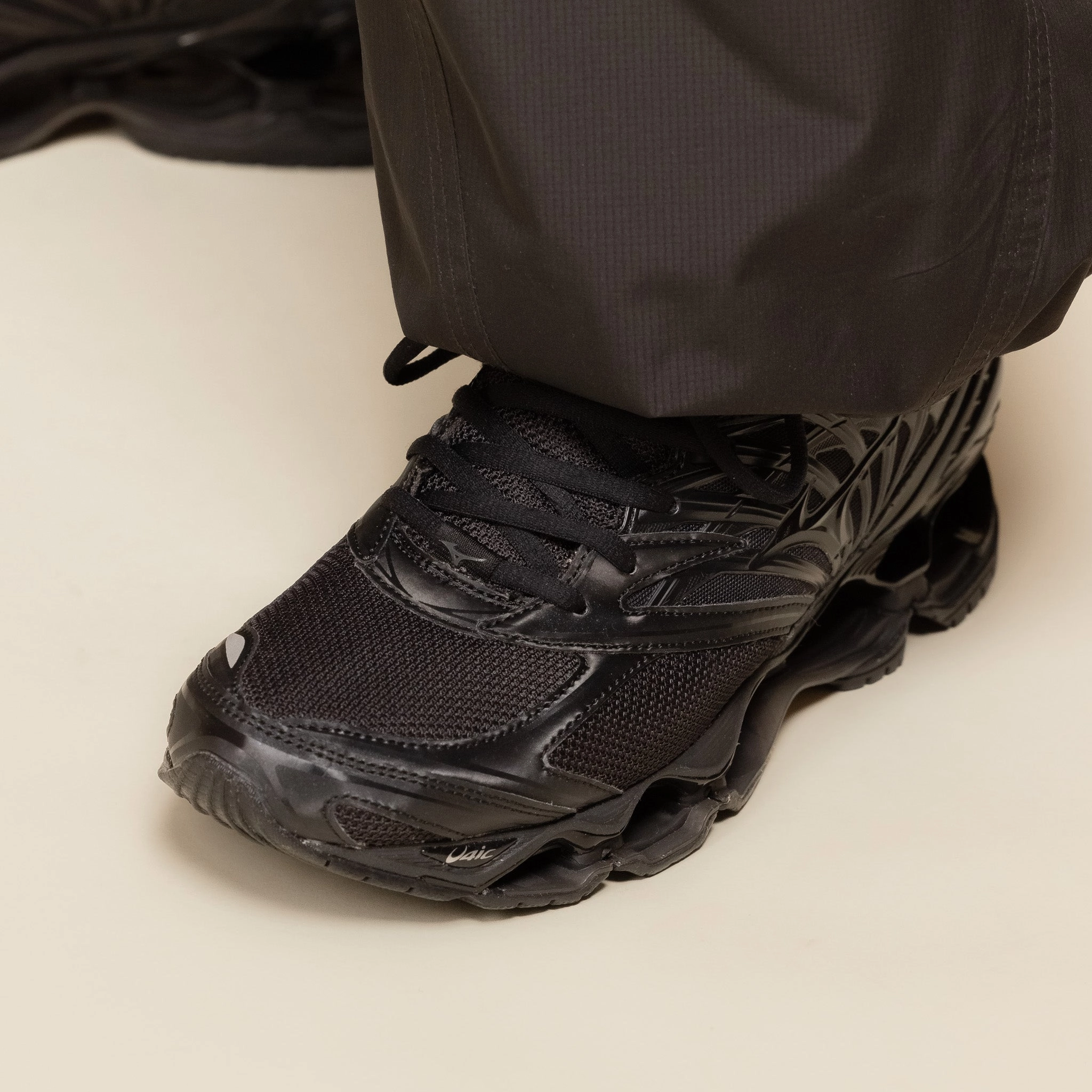 Breath Fresh Fashion Edge Mizuno - Wave Prophecy LS - Black / Black / Black