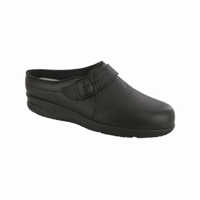 temperature regulation Power Balance SAS Women's Clog Non Slip Loafer Black
