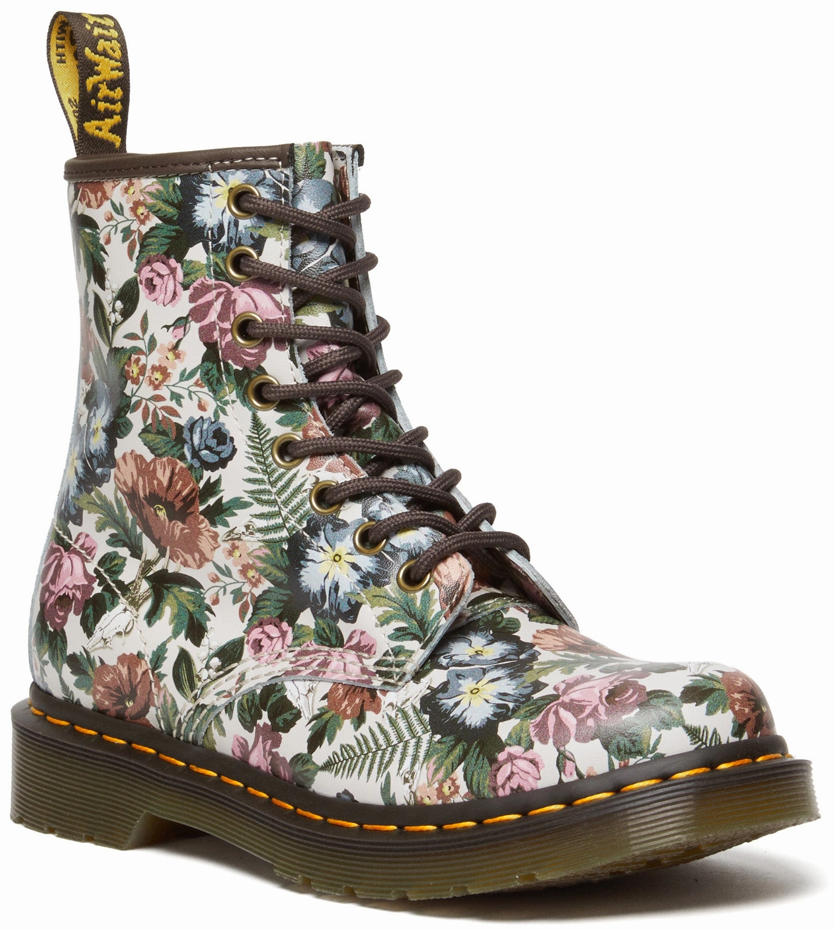 Weather resistant Dr. Martens Womens 1460 English Garden Print