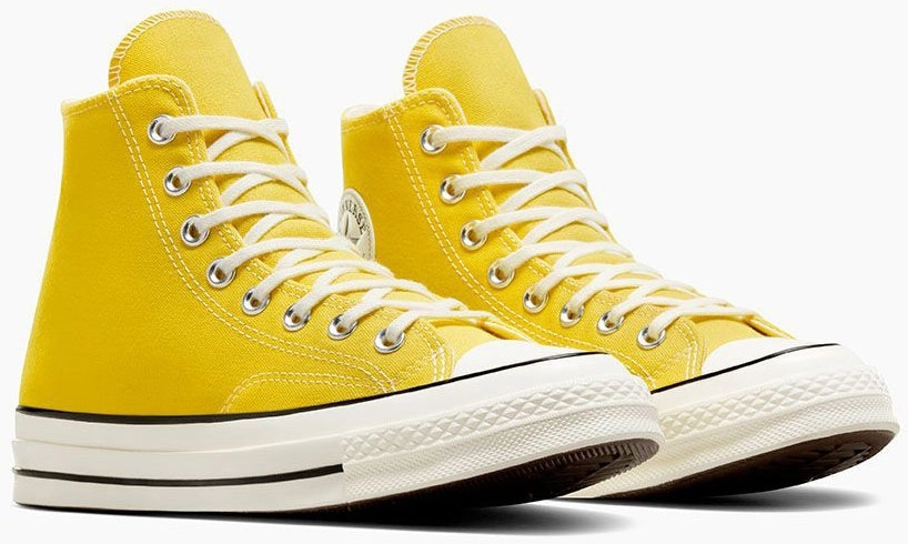 Fantasy Path soft pastel Converse Chuck Taylor All Star 1970s Hi Top Golden Wren/Egret/Black