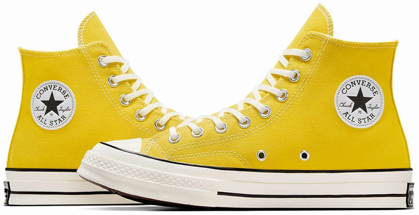 Converse Chuck Taylor All Star 1970s Hi Top Golden Wren/Egret/Black Comfort Heel