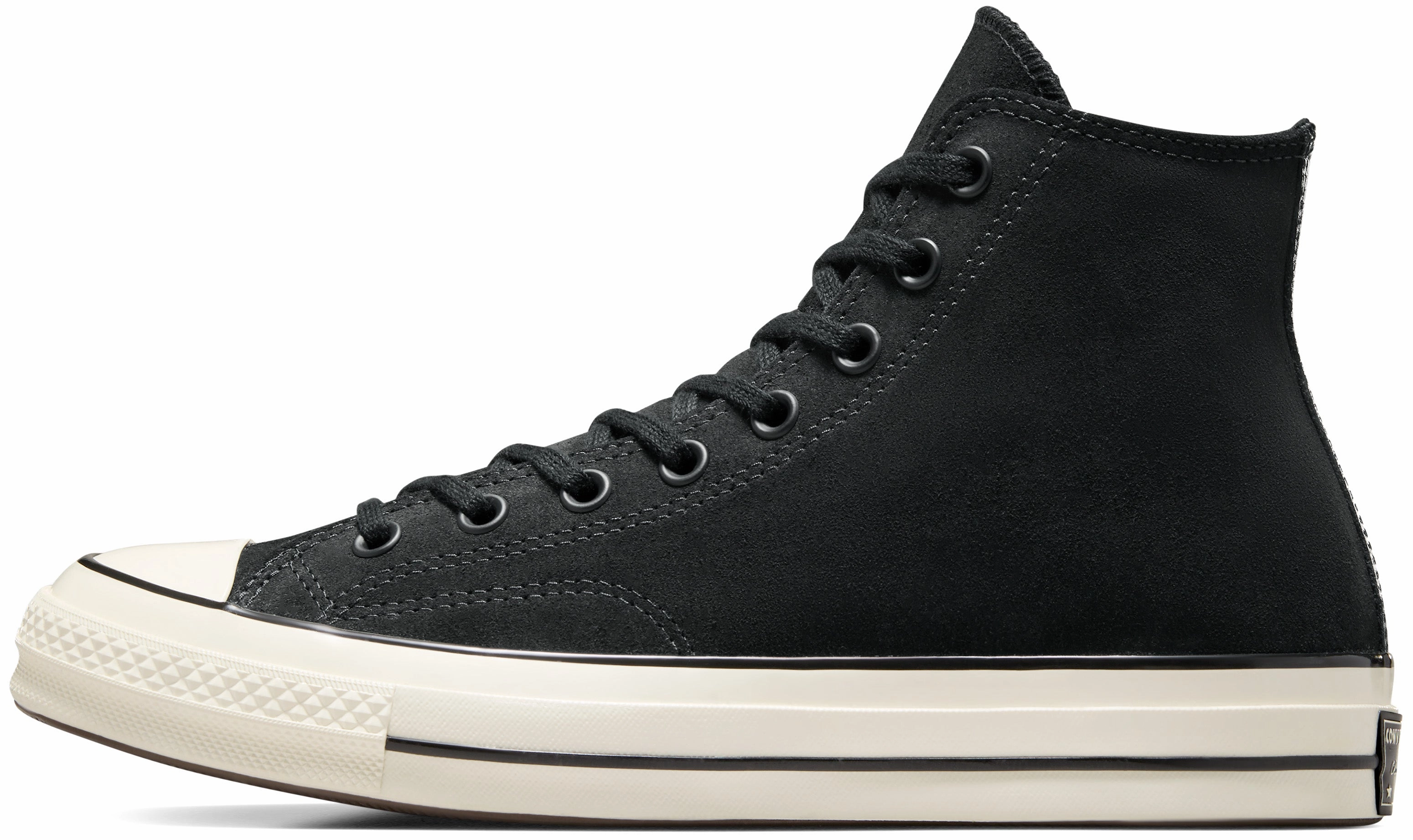 Converse Chuck Taylor All Star 1970s Hi Top Suede Black Work Comfort Padding