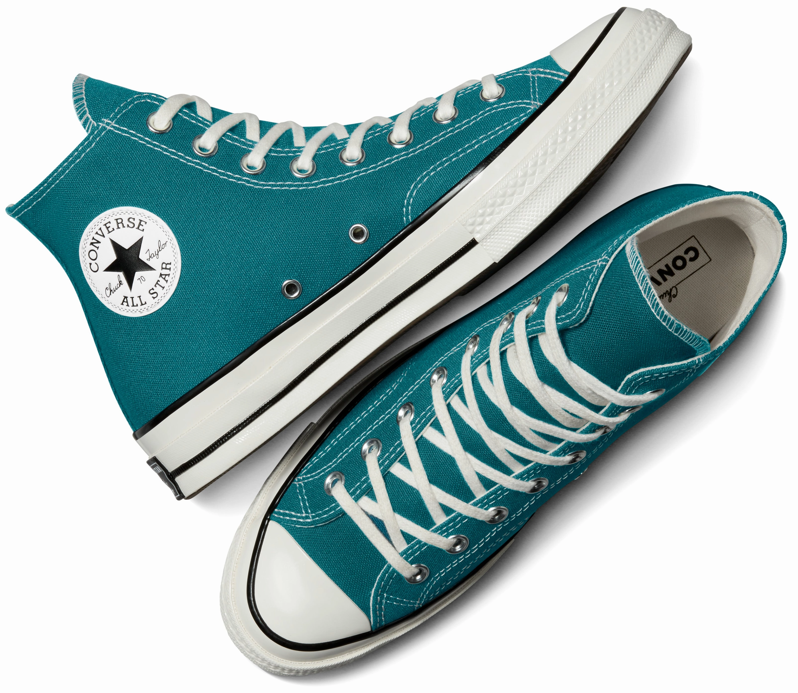 Bold Neon Converse Chuck Taylor All Star 1970s Hi Top Teal Universe