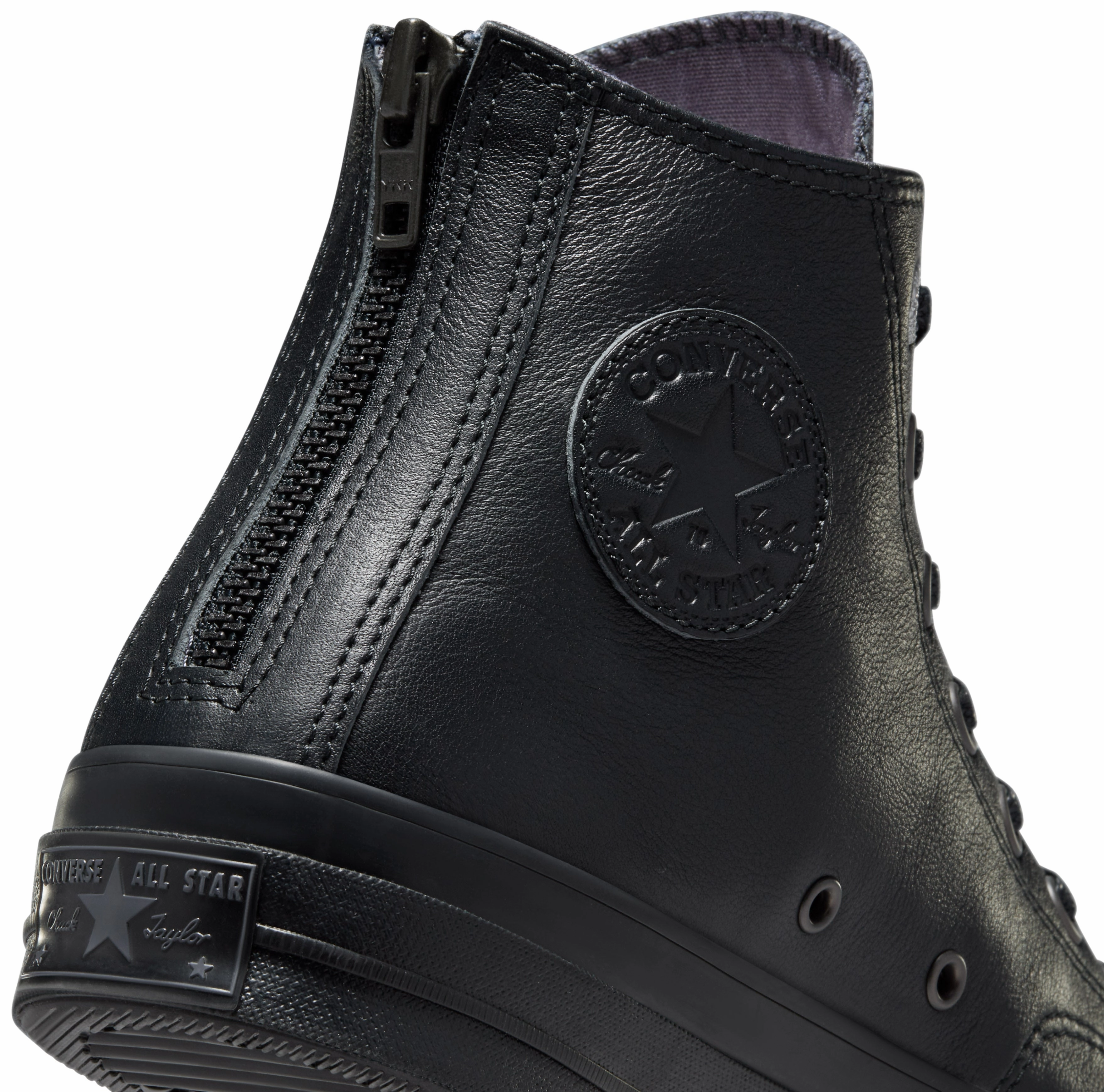 Converse Chuck Taylor All Star 1970s Hi Top Zip Monochrome Black Event Mode Matte Base