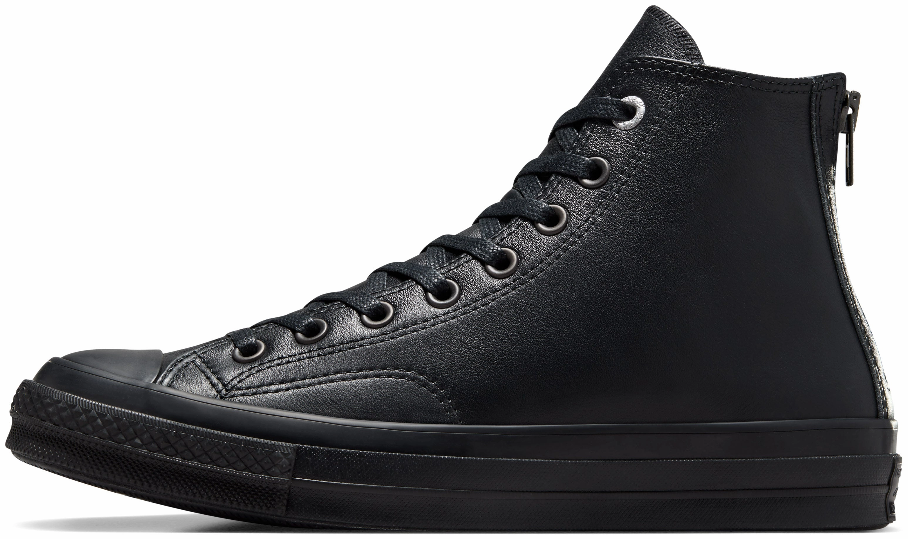 Converse Chuck Taylor All Star 1970s Hi Top Zip Monochrome Black Fairy Step