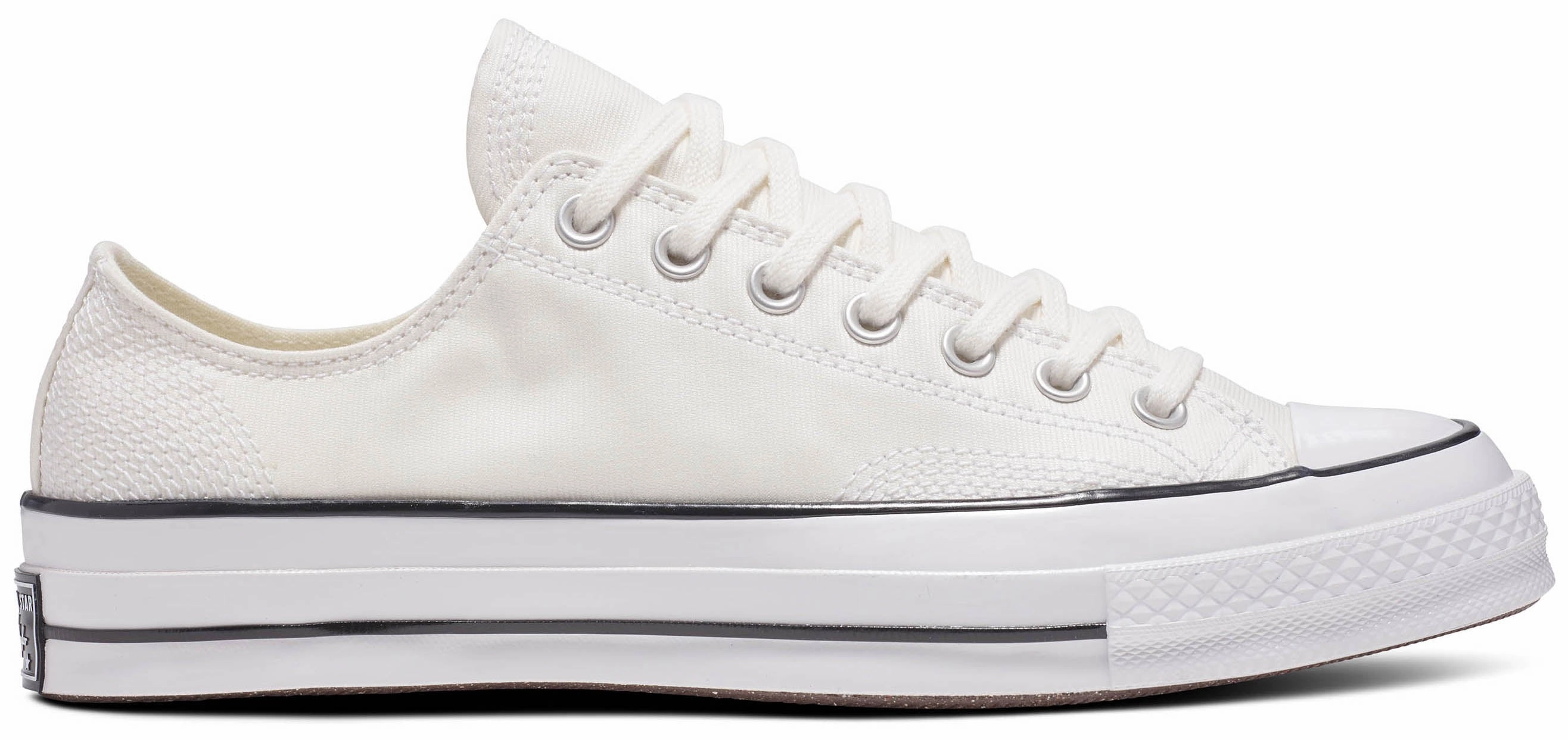 Converse Chuck Taylor All Star 1970s Low Top Multi-Stitch Cotton Egret/ White/ Vintage White Greek Ease