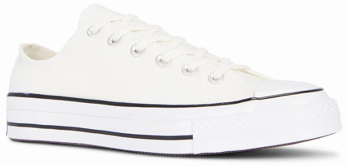 Everyday Converse Chuck Taylor All Star 1970s Low Top Multi-Stitch Cotton Egret/ White/ Vintage White