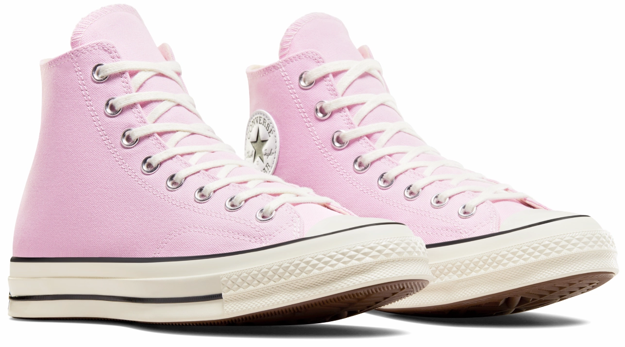 Memory Foam Secure Converse Chuck Taylor All Star 70s Hi Top Stardust Lilac/Egret/Black