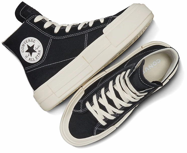 Matte Base Breathable Converse Chuck Taylor All Star Cruise Hi Top Black/Egret/Black