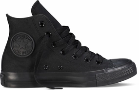 Island Step Converse Chuck Taylor All Star Hi Top Black Monochrome