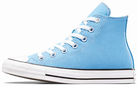 Converse Chuck Taylor All Star Hi Top Lt. Blue On Trend Breathable Material