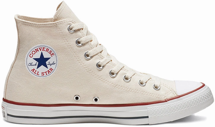 Converse Chuck Taylor All Star Hi Top Natural Ivory construction