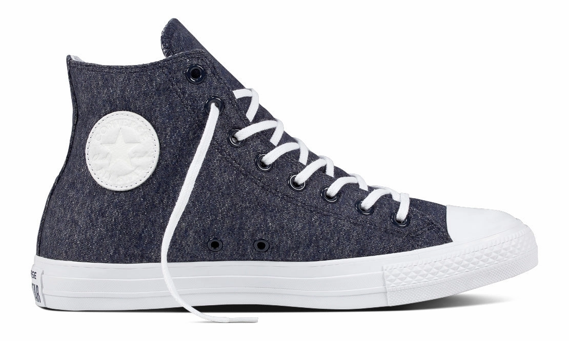 Comfort Tongue Converse Chuck Taylor All Star Hi Top Obsidian/White/White