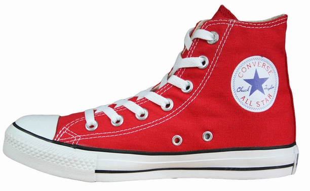 Style Pop Rock Path Converse Chuck Taylor All Star Hi Top Red