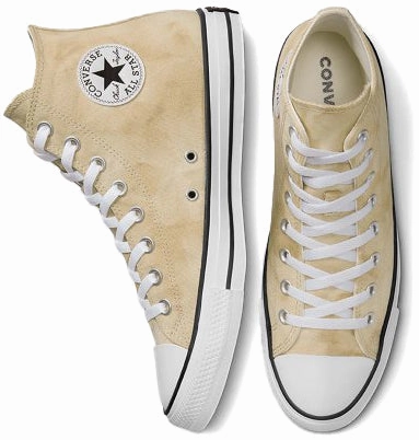 Converse Chuck Taylor All Star Hi Top Sun Washed White/Oat Milk/Egret Celebrity Vibe Soul Walk