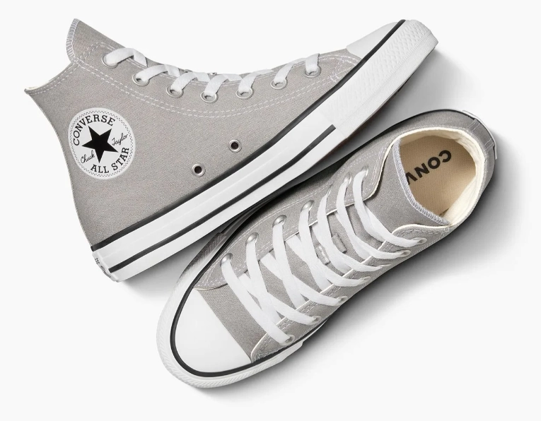 Slim Line Converse Chuck Taylor All Star Hi Top Totally Neutral