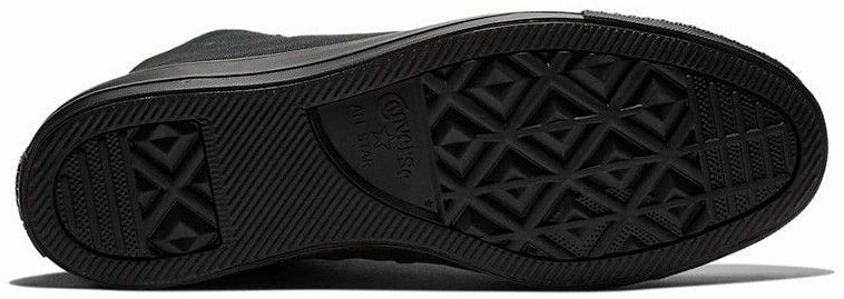 Converse Chuck Taylor All Star Hi Top Wide Width Monochrome Black Firm Ground Enhanced grip