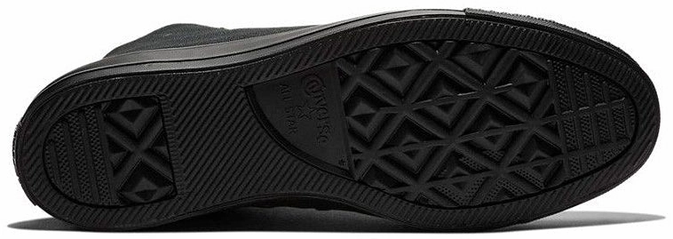 Converse Chuck Taylor All Star Hi Top Wide Width Monochrome Black Firm Ground Enhanced grip
