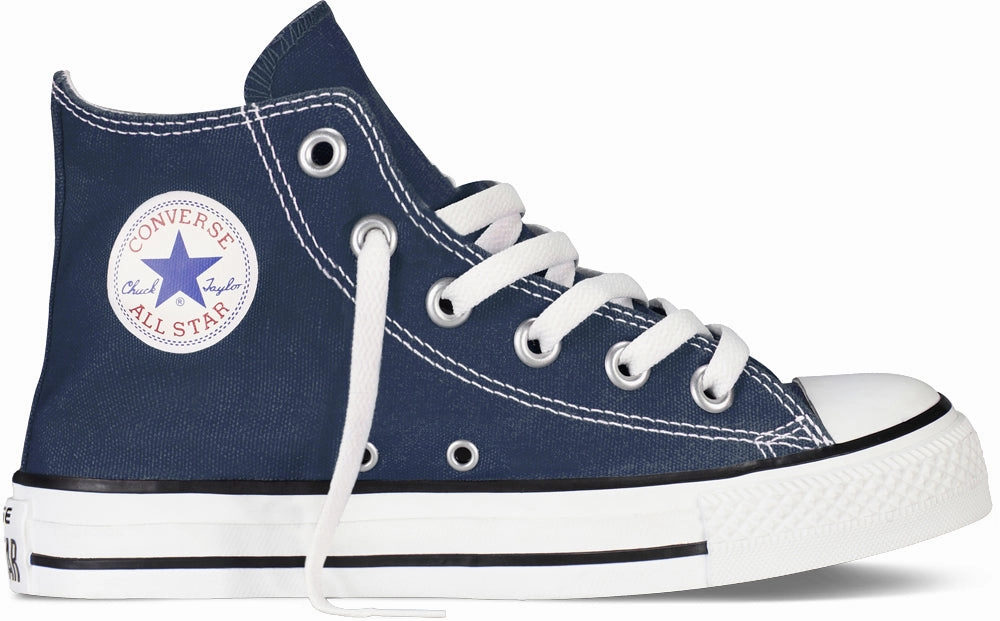 Narrow - fit kids' shoes Mesh kids' shoes Converse Chuck Taylor All Star Kids Hi Top Navy