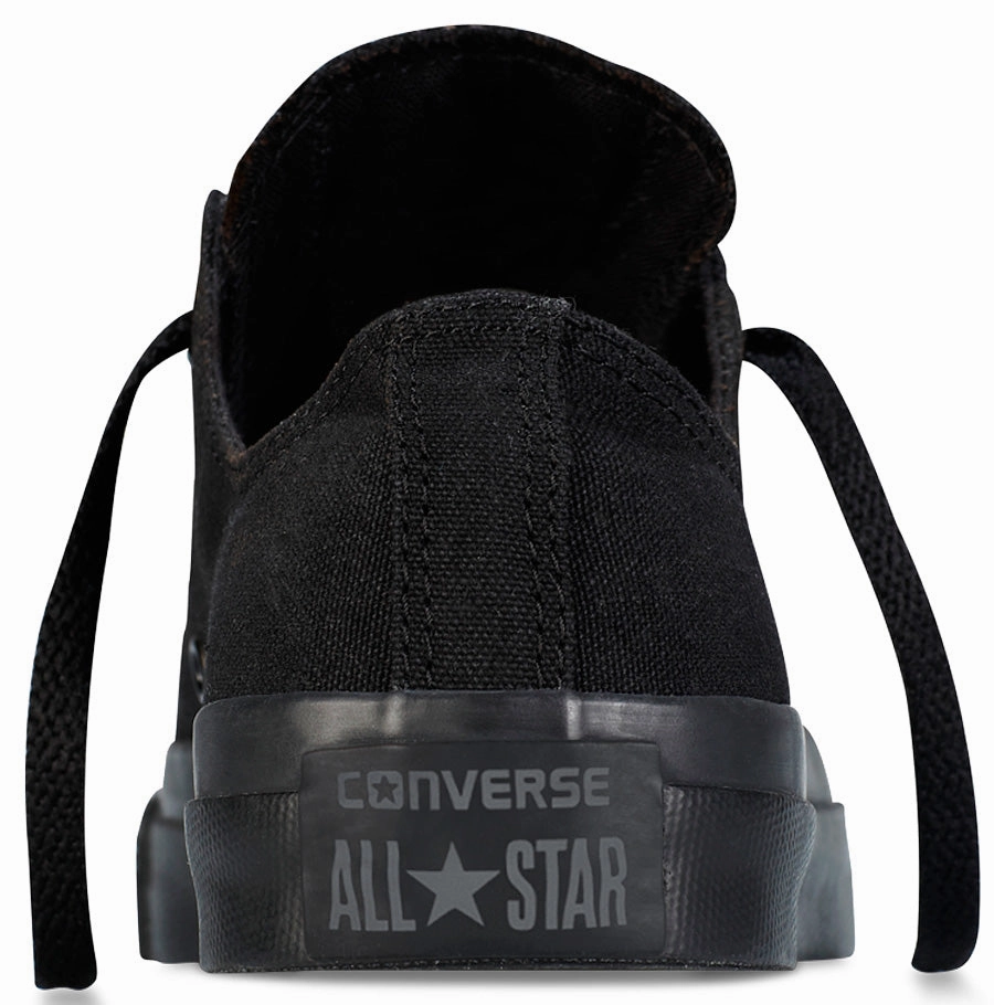 Fairy Step Converse Chuck Taylor All Star Low Top Black Monochrome