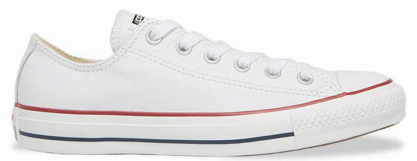 Comfort Step Converse Chuck Taylor All Star Low Top Leather White