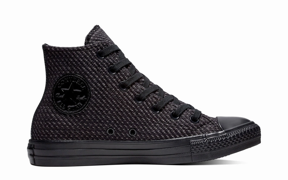 Converse Chuck Taylor All Star Women's Hi Top Black/Black/Black Step Free