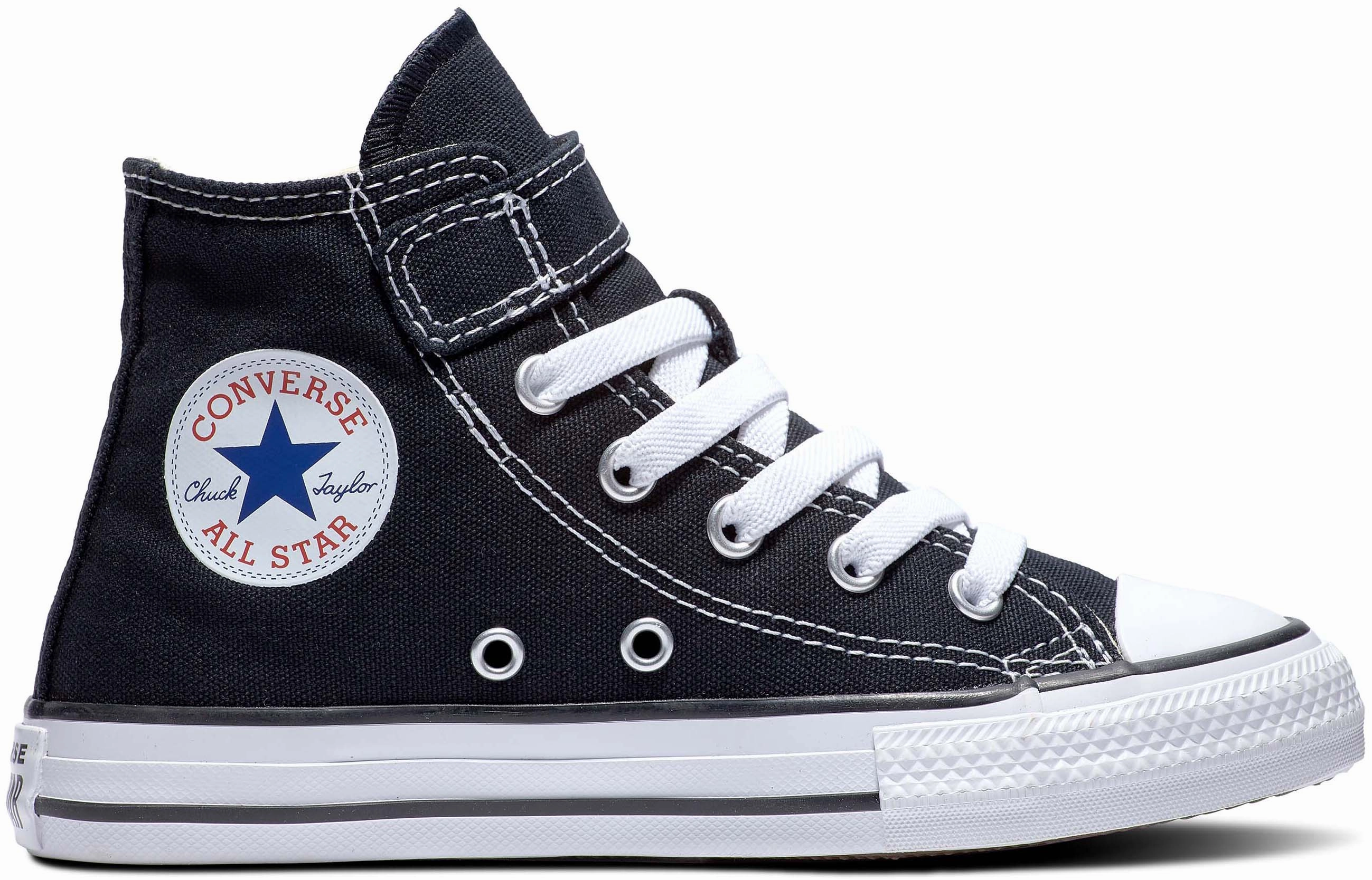 Outdoor kids' clothing Converse Kids Chuck Taylor All Star 1V Hi Top Black/Natural White