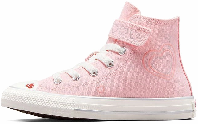 Converse Kids Chuck Taylor All Star 1V Hi Top Donut Glaze/Vintage White Shock Absorbing System