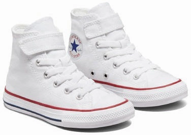Cool kids' gear Converse Kids Chuck Taylor All Star 1V Hi Top Easy-on White