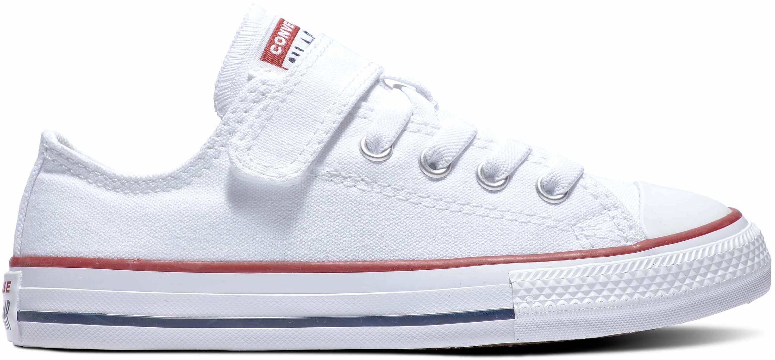 Child's clothing Basketball - inspired kids' shoes Converse Kids Chuck Taylor All Star 1V Low Top White/White/Natural