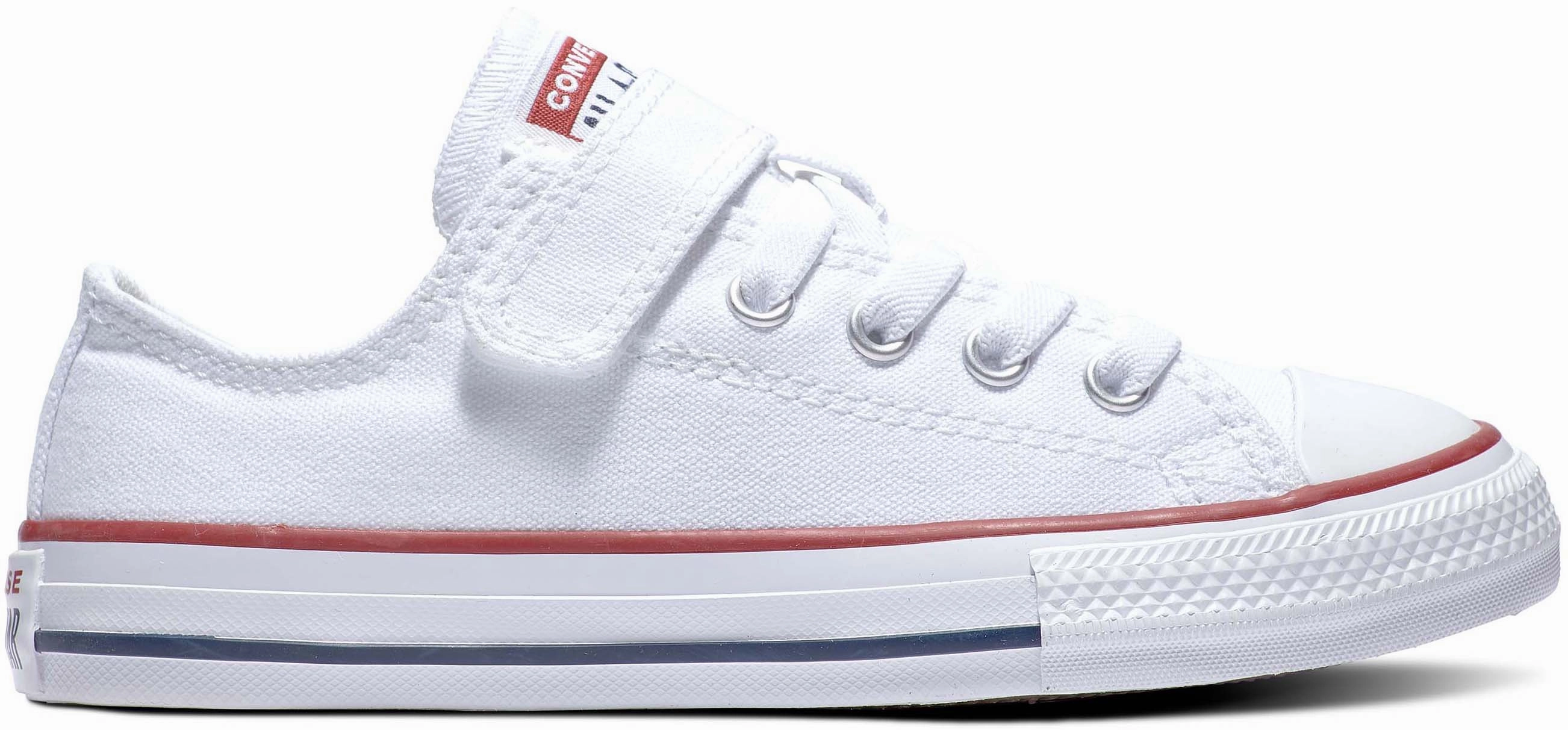 Child's clothing Basketball - inspired kids' shoes Converse Kids Chuck Taylor All Star 1V Low Top White/White/Natural