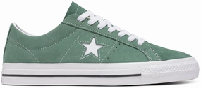 Converse One Star Pro Suede Low Top Admiral Elm/White/Black Wide toe box