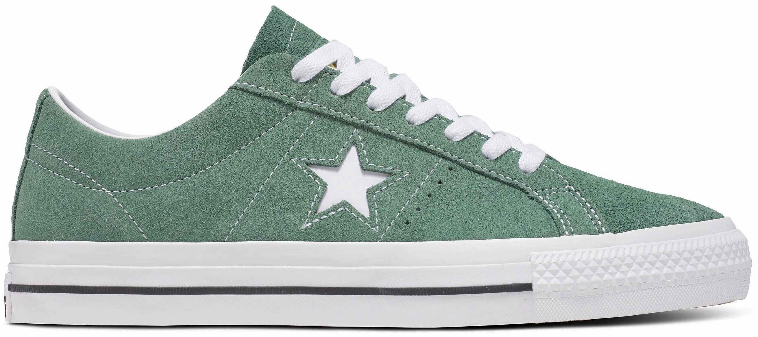 Converse One Star Pro Suede Low Top Admiral Elm/White/Black Wide toe box
