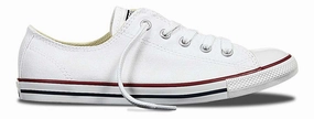 Sky Light Converse Women's Chuck Taylor Dainty Low Top Optic White