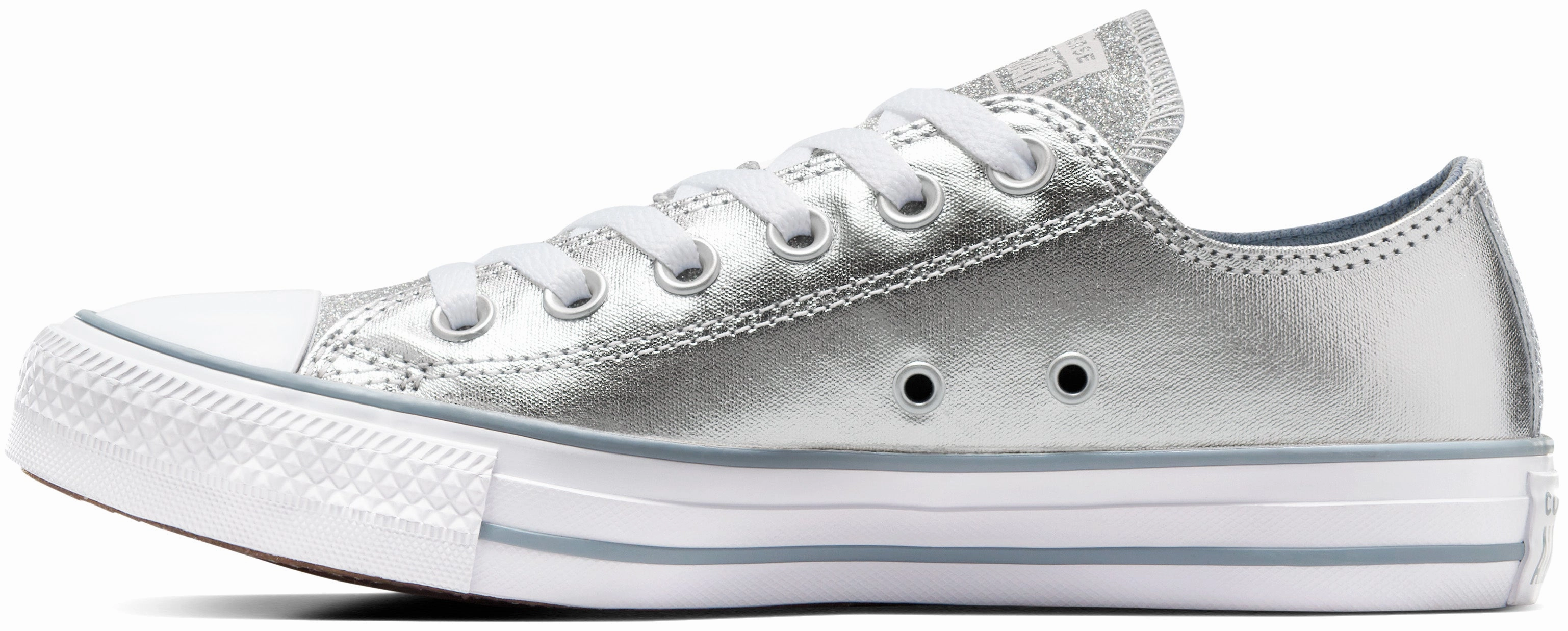 Converse Womens Chuck Taylor All Star Low Top Metallic Granite Anti Bacterial