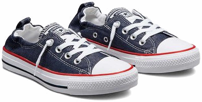 Converse Womens Chuck Taylor All Star Shoreline Slip Obsidian/White/Obsidian Snow Grip Height Plus