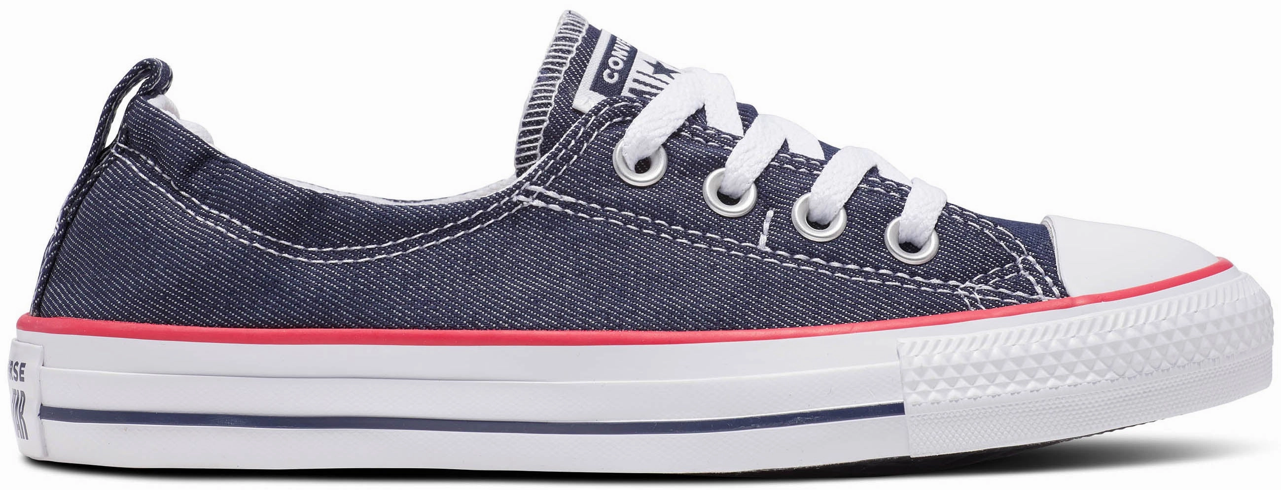 Converse Womens Chuck Taylor All Star Shoreline Slip Obsidian/White/Obsidian Swim Ready Canvas