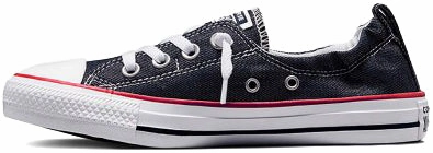 Converse Womens Chuck Taylor All Star Shoreline Slip Obsidian/White/Obsidian Shiny Tone