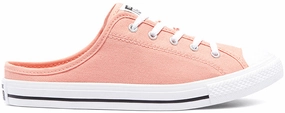 Heel Safe Fashion Edge Converse Womens Chuck Taylor Dainty Mule Pink Quartz