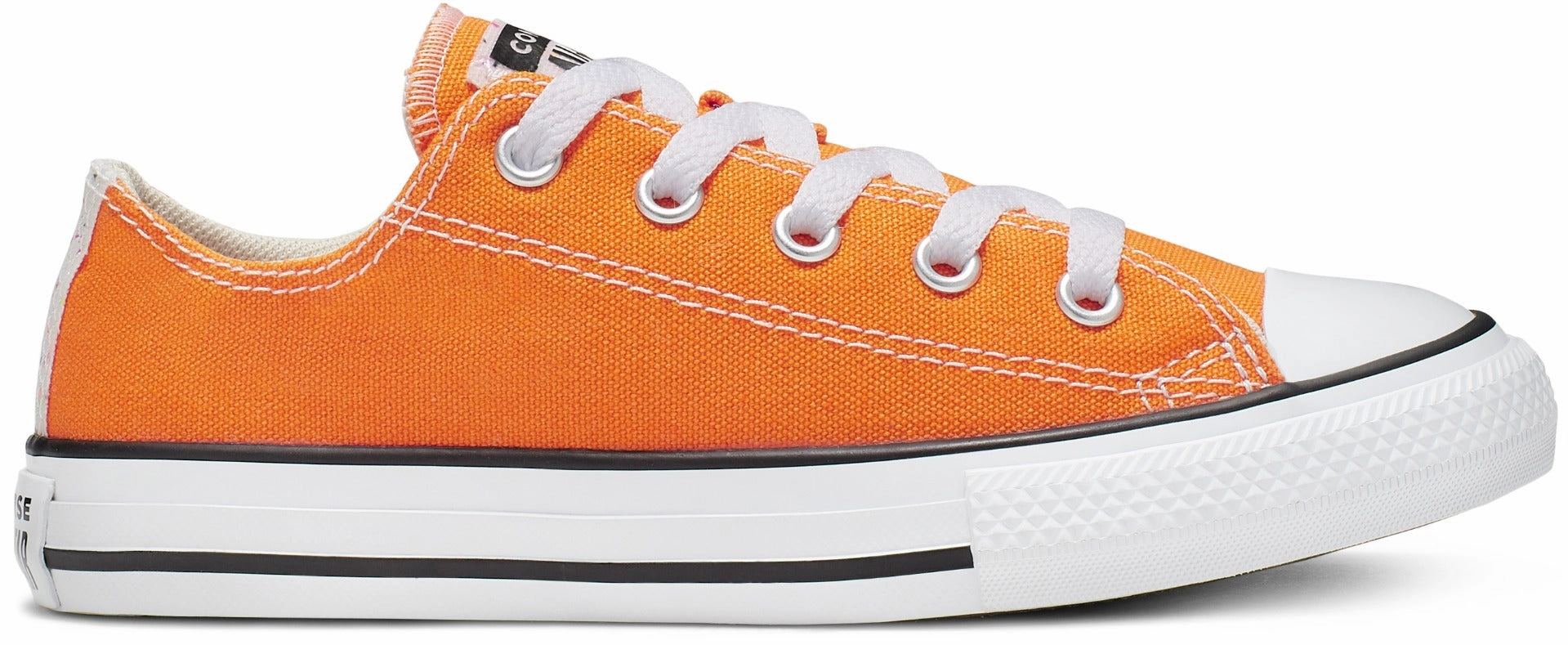 Sporty kids' shoes Converse Youth Chuck Taylor All Star Low Top Galaxy Dust Orange Rind