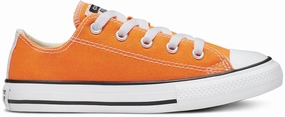 Valley Run Converse Youth Chuck Taylor All Star Low Top Galaxy Dust Orange Rind