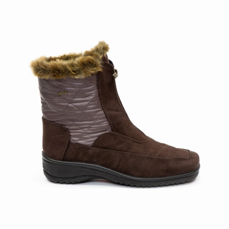 Snow Season Ara Women's Maeko Gore-Tex Ankle Boot Brown Combo