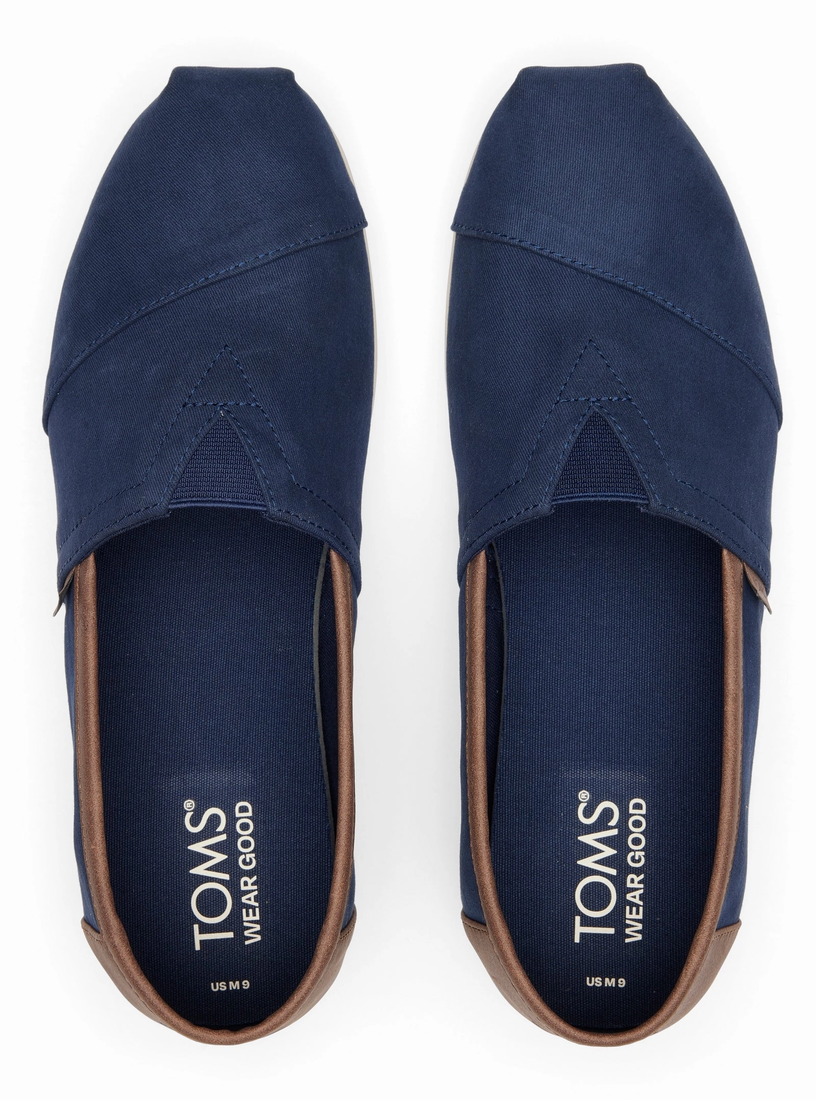 Men's Alpargata Classic - Navy/Tan Comfort Platform