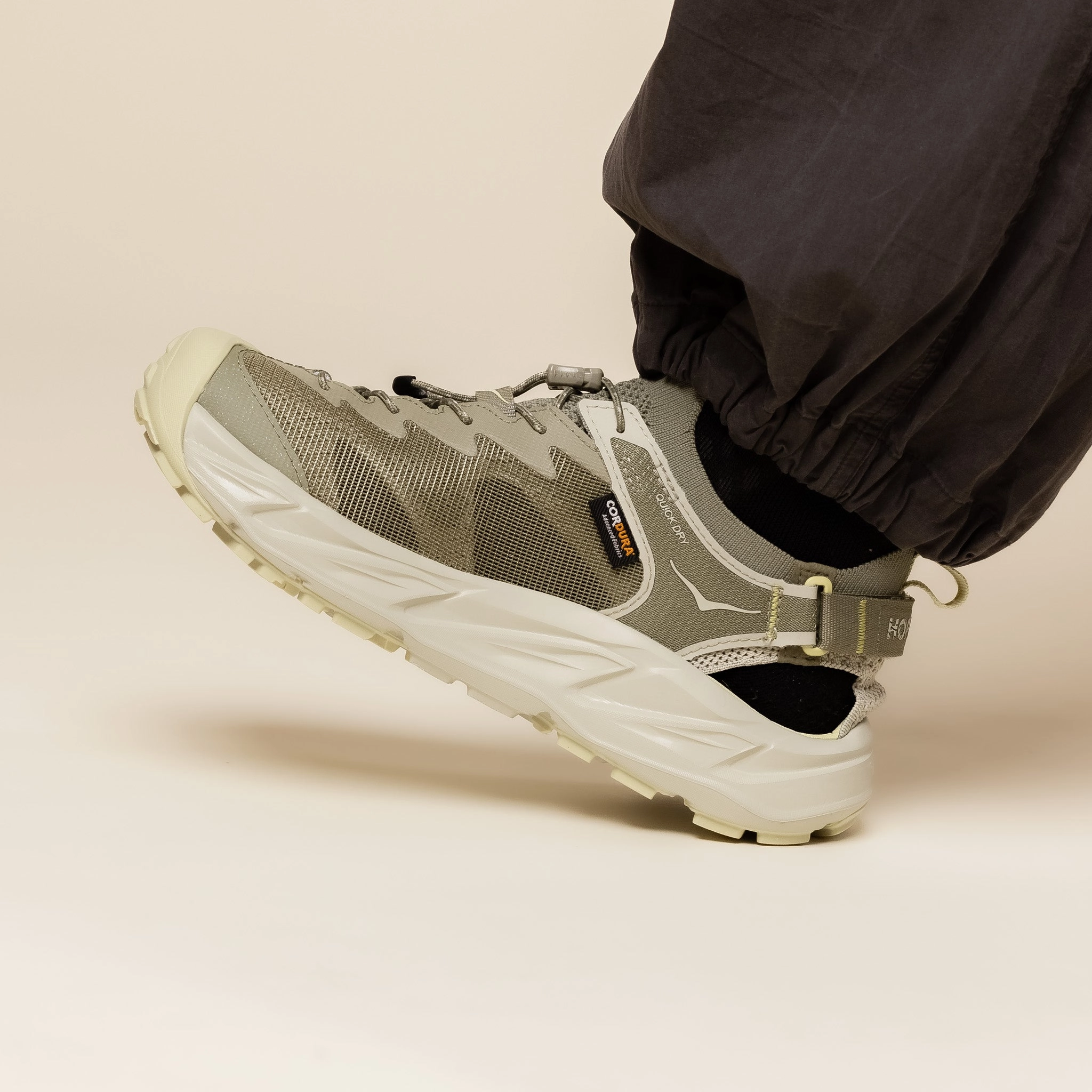 Fast Run Matte Edge Hoka - Hopara 2 - Wild Mushroom / Oyster Mushroom