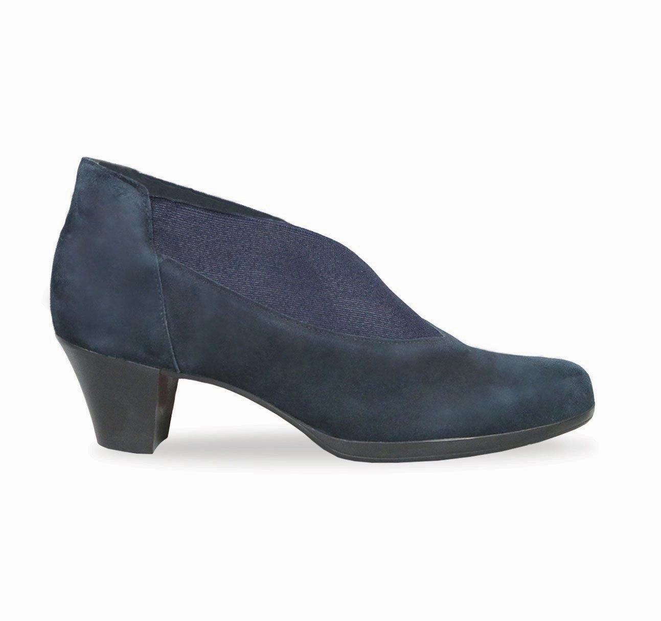 Practical Build Munro Women's Francee Ankle Bootie Navy Suede